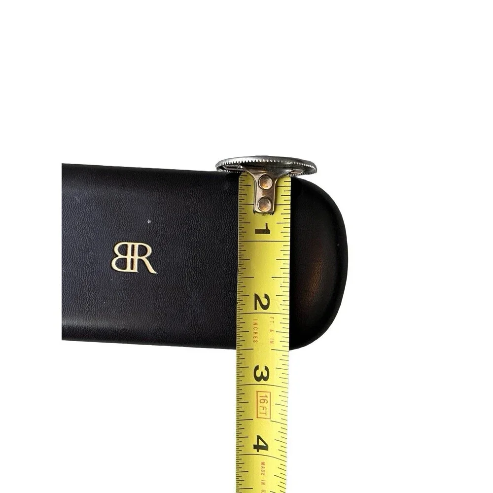 Banana Republic Sunglasses Eyeglasses Case Hard Shell Felt Lined Travel Carrier